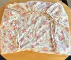 Pottery Barn Kids Floral Fitted  Crib Sheet 100  Cotton  Floral