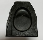 Nachiguro Inkstone And Brush Rest Set Unused Japanese Calligraphy Tool With Box