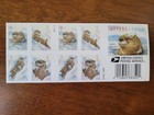 Otters In Snow - First-class   Booklet Of 20 Stamps