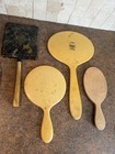 Antique Victorian   Other Vintage Hand Vanity Mirrors Lot Of 4 Art Deco Acrylic 
