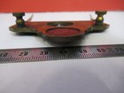 Antique Brass Beck London Rare Stage Table Microscope Part As Pictured  f8-a-31