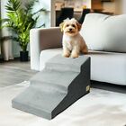 3 4 Steps Dog Ramp Pet Stairs Cat Steps For High Bed Car Couch Non-slip Washable