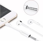 For Iphone Headphone Lot Adapter Jack 8pin To 3 5mm Aux Cord Dongle Converter X3