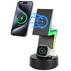 3 In1 Charging Station Foldable Magnetic Charger For Iphone12-15  iwatch airpods