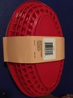 Tablecraft Plastic Fried Food Baskets - Set Of 6 Yellow And Red - New 