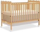 4 In 1 Convertible Baby Crib Natural Wood Nursery Crib Converts Into Toddler Bed