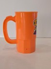 Vintage Orange Super Mario Bros  Plastic 14oz Tumbler Cup - In Mint Condition 