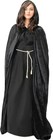 Halloween Full-length Hooded Velvet Cloak Cape  Adult Vampire Witch Wizard Co   