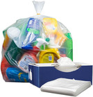 - W55ldc2 55-60 Gallon Trash Bags     2 Mil     Clear Heavy Duty Garbage Can Liners 