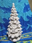 Birdhouse Tree And Base 17  Tall Ceramic Bisque Paint With Bulbs And Light Kit