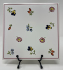 Petite Fleur By Villeroy   Boch Trivet Square 6    Set Of 2   Made In France Euc
