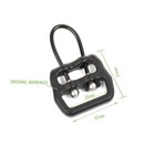 Tactical 1 1 25 Sling Qd Buckle Wire Loop Sling Rifle Connect Adapter Accessory