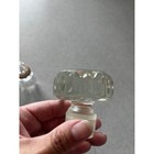 Vintage Set Of 4 Glass Decanter Or Bottle Stoppers
