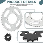 Sprocket Chain Set For Honda Xr80r Crf80f 14 46 Tooth 420 X-ring Front Rear