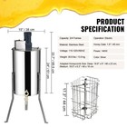 Electric Honey Extractor Stainless Steel Beekeeping Spinner Adjustable Stand
