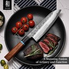 Kawahiro 17 8 Cm Japanisches Santokumesser  Vg10    