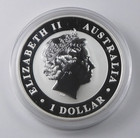 2017  1 Australian Koala 1 Troy Oz  999 Fine Silver Coin - Kangaroo Privy