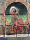 Vtg  1984 Grateful Dead Band Banner Art Tapestry Wall Hanging Cloth Sign 43 x43 