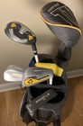Wilson Profile Jgi Junior Youth Ages 8-11 Golf Club Set 5pc Medium Yellow Rh Bag