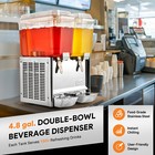 Spray Type Commercial Juice Dispenser 4 8 Gallon Cold Beverage Drink Machine 36l