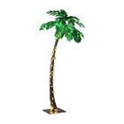  Jt-dc240v0250-c 7feet Lighted Palm Tree  Large-zls7ft  Multicolor 7-feet