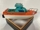 Vintage 60 s  B o Toy Cabin Cruiser Boat Like Motorific Boaterific - Working