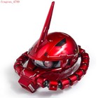 Char Aznable Zaku Wearable Helmet Mask Cosplay Props Replica With Display Stand