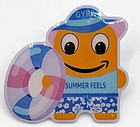 Rare Amazon Employee  summer Feels  Peccy Pin - Gyr2 Site Exclusive Swag - Htf