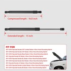 For 2011-2014 Hyundai Sonata Pair Front Hood Gas Lift Supports Struts Shocks Qt2