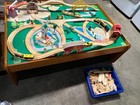 Kidkraft  Wooden Train Set And Table With Accessories And Storage Bins