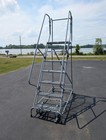 Two Uline Ladders 5 Step H-5073a  7 Step H-4366-zo  Excellent Condition  Va 