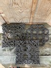 3 Cast Iron Fleur De Lis Plaque Garden Home Wall Decor Rustic Trivet