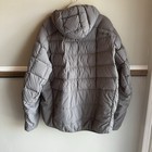 Sitka Kelvin Lite Down Jacket Full Zip Hooded Puffer Coat Gray Men   s Xl