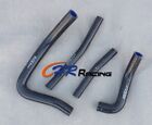 Silicone Radiator Hose For Suzuki Rm250 Rm 250 1996-2000 1997 1998 1999 Black