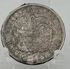 1892 Colombia 50 Centavos 12 5 Gr 835 Silver Coin