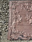 Antique Metal Tin Ceiling Tile 24    X 24  Salvaged Vintage 