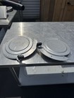 Two Used Bizerba Gsp Slicer Blade Covers