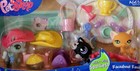 Littlest Pet Shop Raceabout Ranch Authentic 2007 Pony  523 Horse  524 Cat  525
