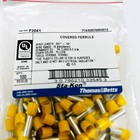 Thomas And Betts F2041 Covered Wire Ferrules Sta Kon 10 Awg 6mm2 Yellow 200pcs