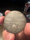Switzerland 1898 Neuchatel Silver Medal 50th Anniversary Commemorative