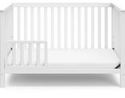 Storkcraft Hillcrest 4-in-1 Convertible Baby Crib  White