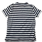 Nwot Polo Ralph Lauren Mens Xxl Custom Slim Fit Striped T-shirt Navy Blue White