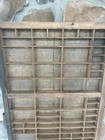Antique Wooden Printers Drawer Hamilton Type Letterpress Shadow Trinket Box Tj8