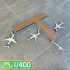 International Modern 1 400 Scale Airport Terminal Includes Jet Bridges 
