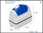 Magnetic Aquarium Fish Tank Glass Algae Glass Cleaner Scrubber Floating Clean