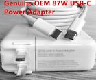 Original Oem 87w Usb-c Power Adapter Charger For Apple Macbook Pro 15  13  A1719