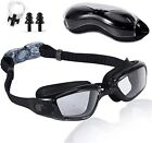 Swimming Goggles Mirror Clear Anti-uv Anti-fog Swim Glasses For Adult Men Women