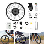 26  Electric Bicycle Hub Motor Front rear Fat Wheel Ebike Conversion Kit 1kw 48v