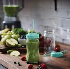 Ball Sip Straw Contoured Jar Regular Mouth 16 Oz Pack Of 2