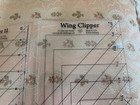 New Deb Tucker Wing Clipper Quilting Ruler - Studio 180 Design - No Packaging   